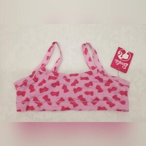 Nwt Limited Edition Barbie Print Bralette